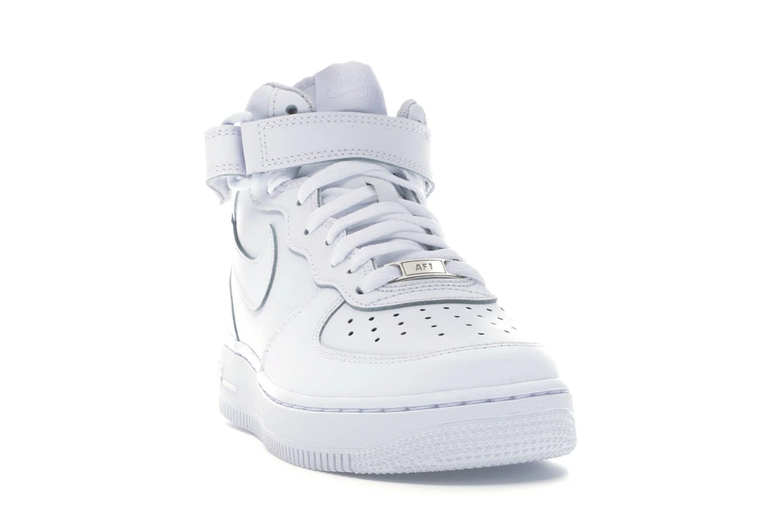 Nike Air Force 1 Mid White (GS)