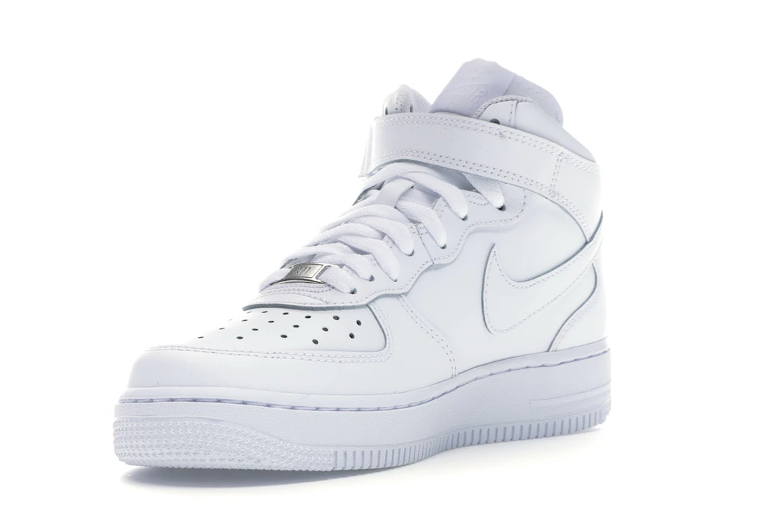 Nike Air Force 1 Mid White (GS)
