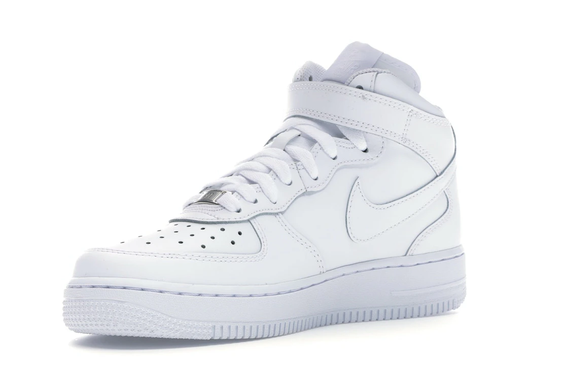 Nike Air Force 1 Mid White (GS)