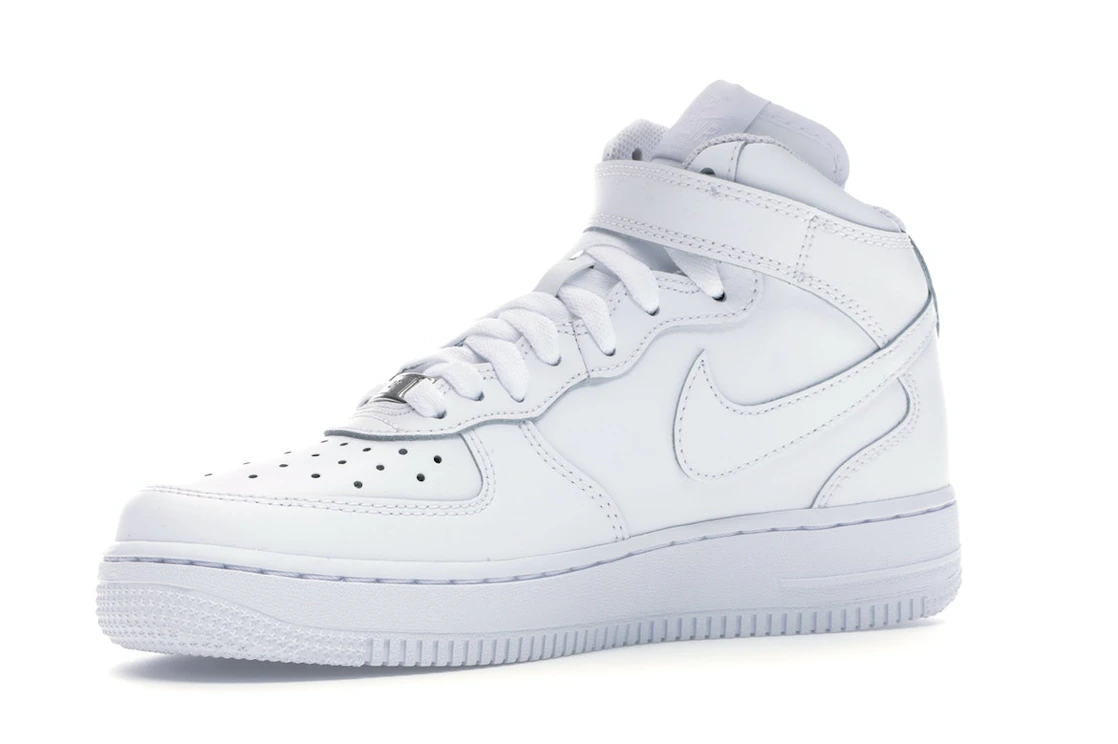 Nike Air Force 1 Mid White (GS)
