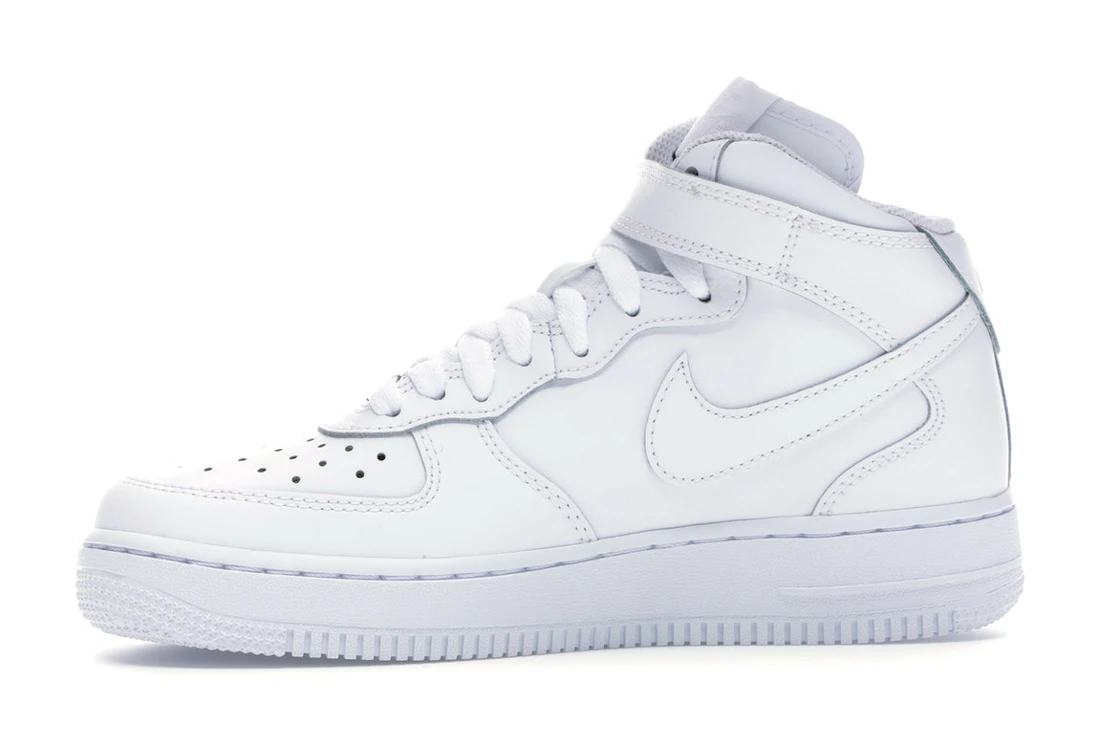 Nike Air Force 1 Mid White (GS)