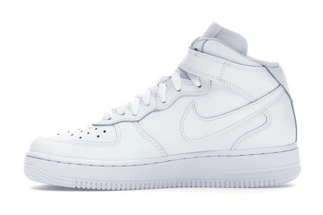 Nike Air Force 1 Mid White (GS)
