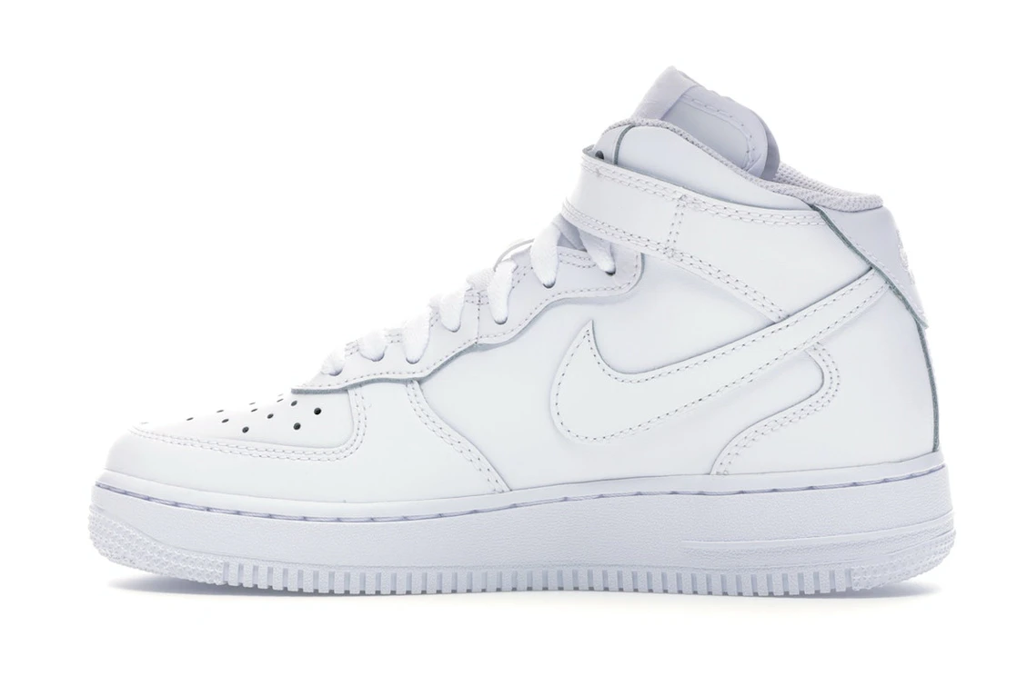 Nike Air Force 1 Mid White (GS)