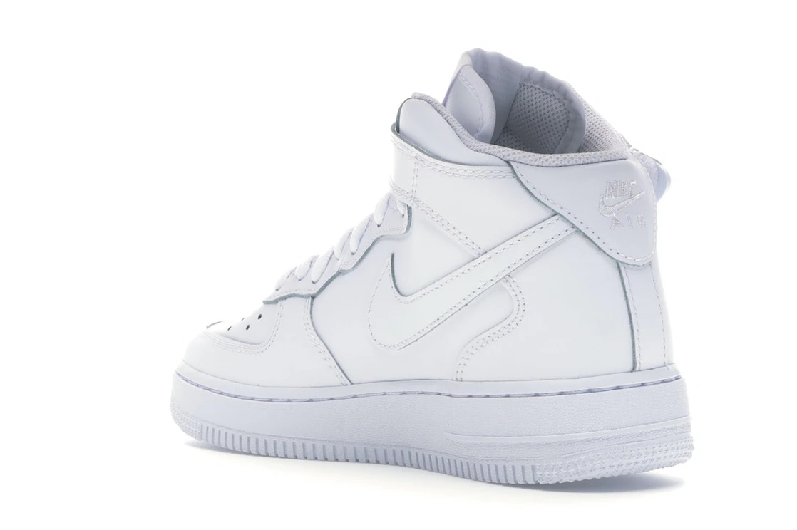 Nike Air Force 1 Mid White (GS)