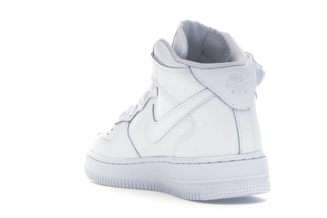 Nike Air Force 1 Mid White (GS)