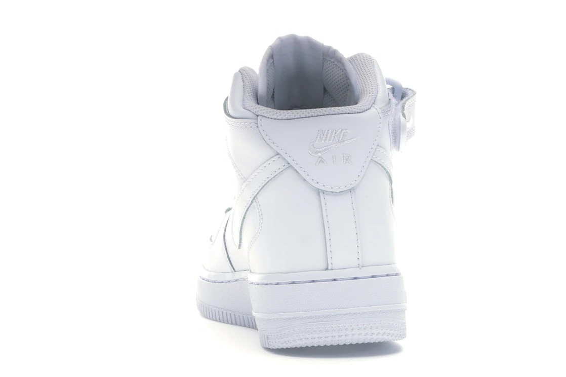 Nike Air Force 1 Mid White (GS)
