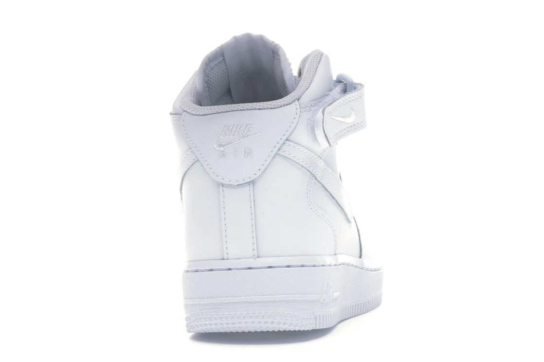 Nike Air Force 1 Mid White (GS)