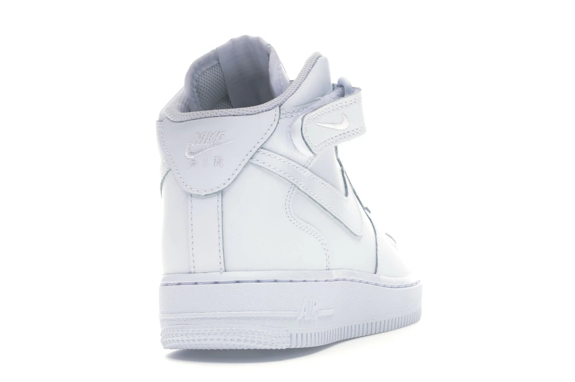 Nike Air Force 1 Mid White (GS)