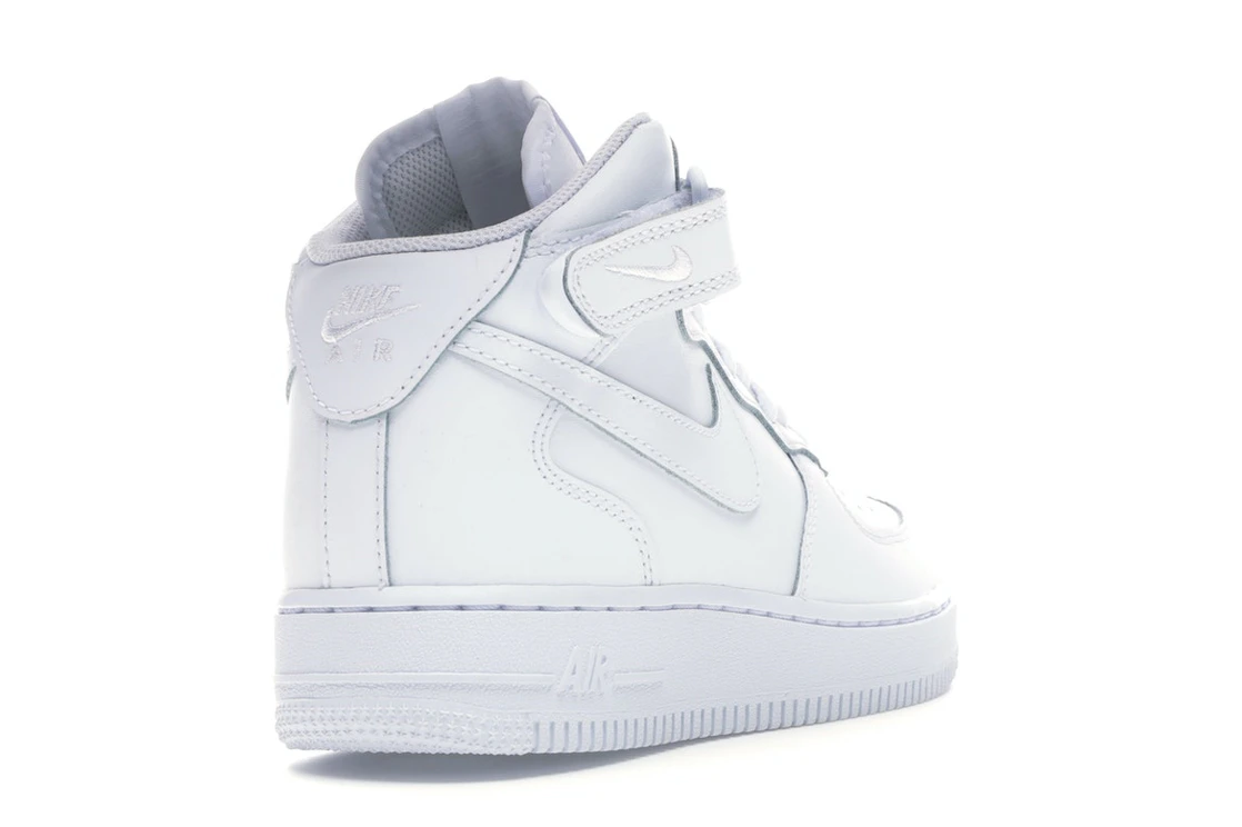 Nike Air Force 1 Mid White (GS)