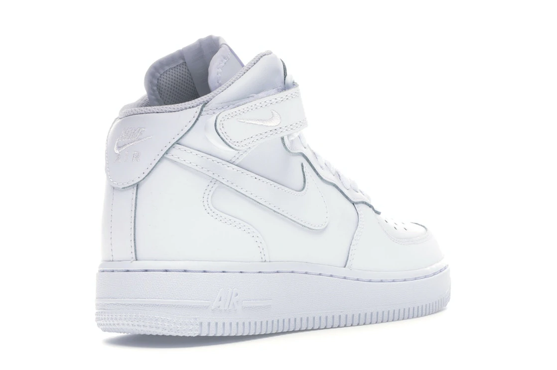 Nike Air Force 1 Mid White (GS)