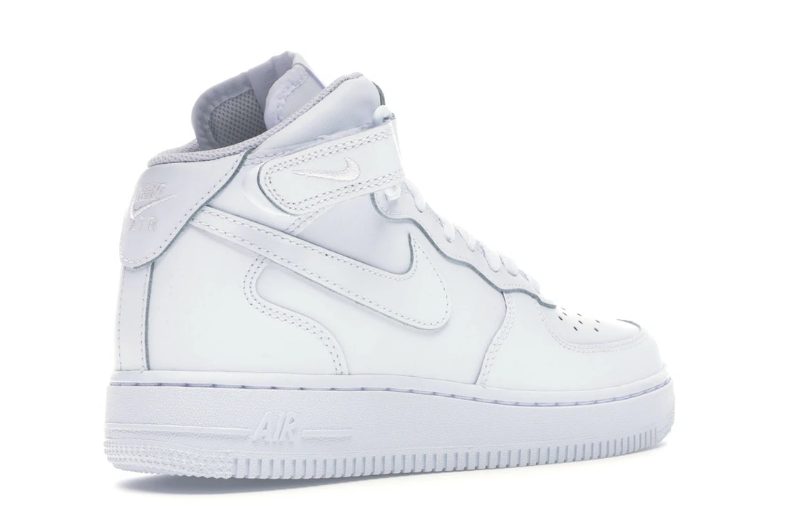 Nike Air Force 1 Mid White (GS)