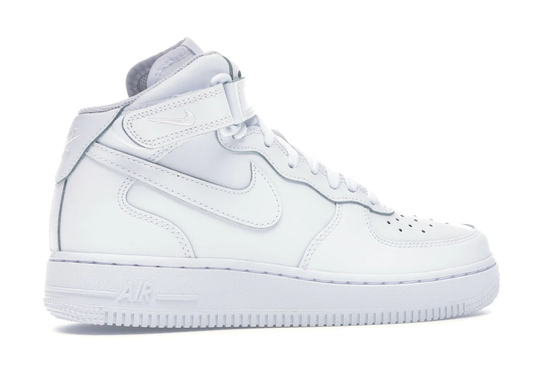 Nike Air Force 1 Mid White (GS)
