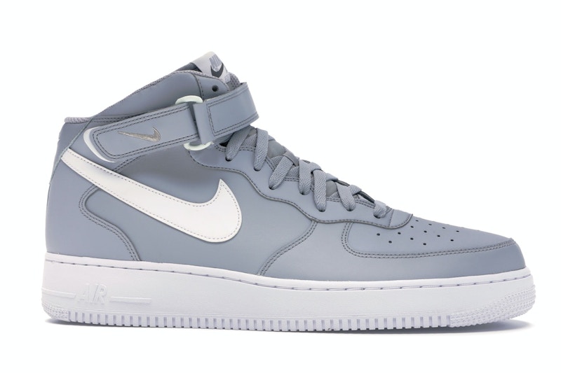 Air force 1 mid wolf grey clearance