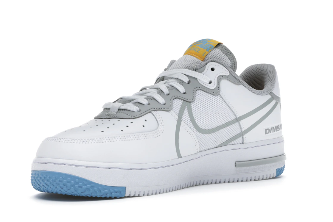 Nike Air Force 1 React Light Smoke Grey