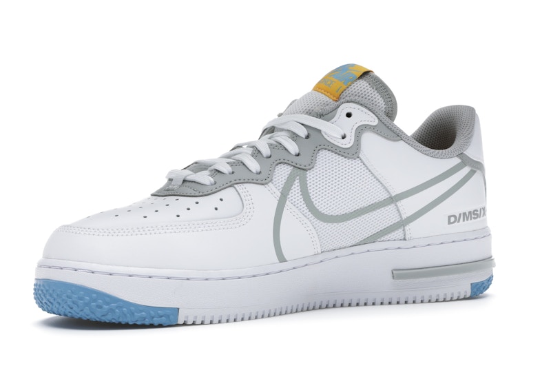 Nike Air Force 1 React Light Smoke Grey