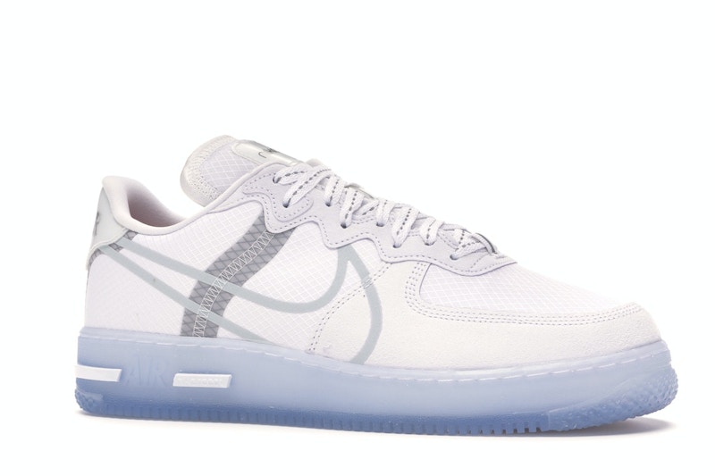 Nike Air Force 1 React White Light Bone Cq79 100