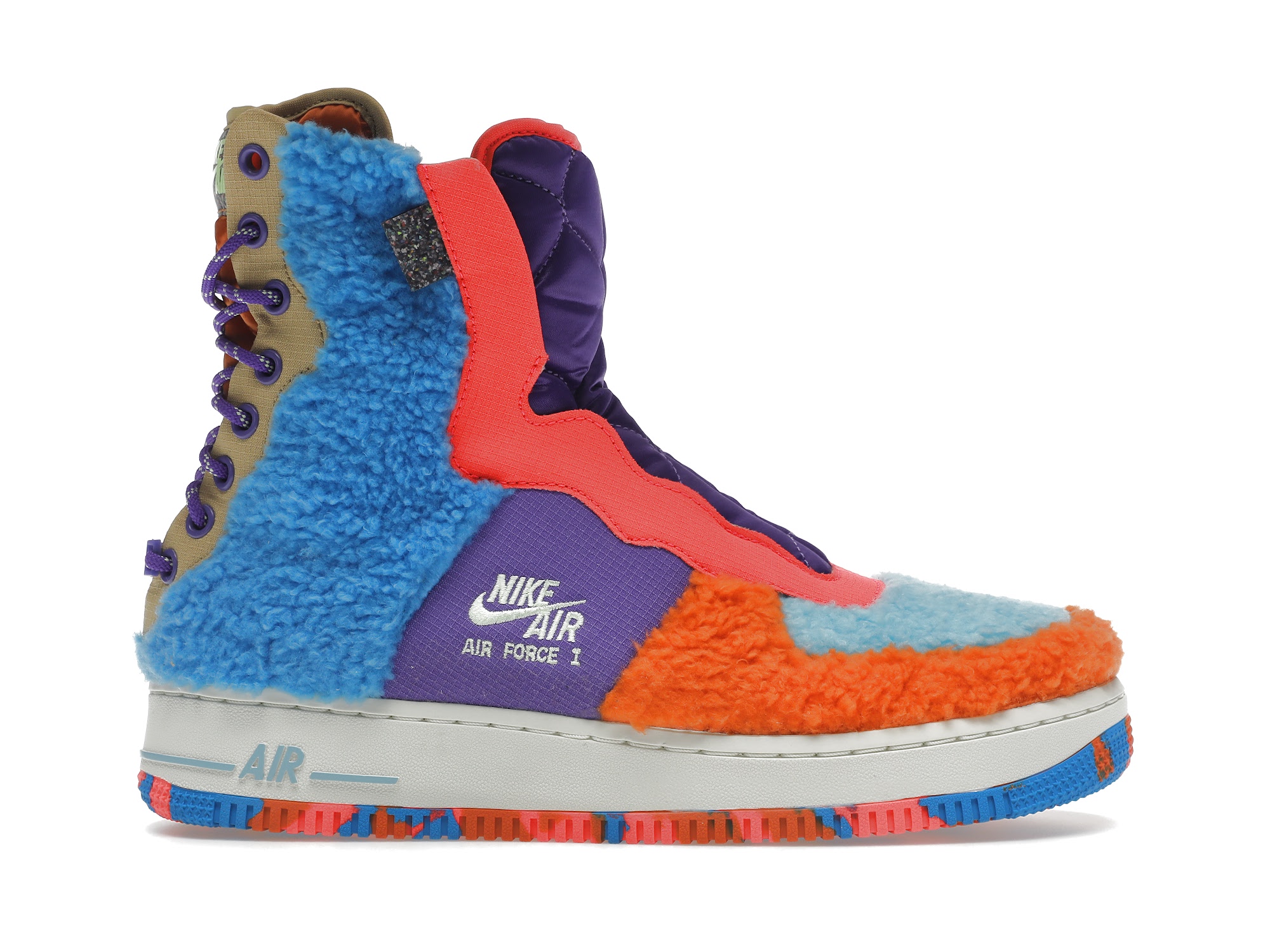 Nike Air Force 1 Rebel XX Sherpa Multi (Women's)