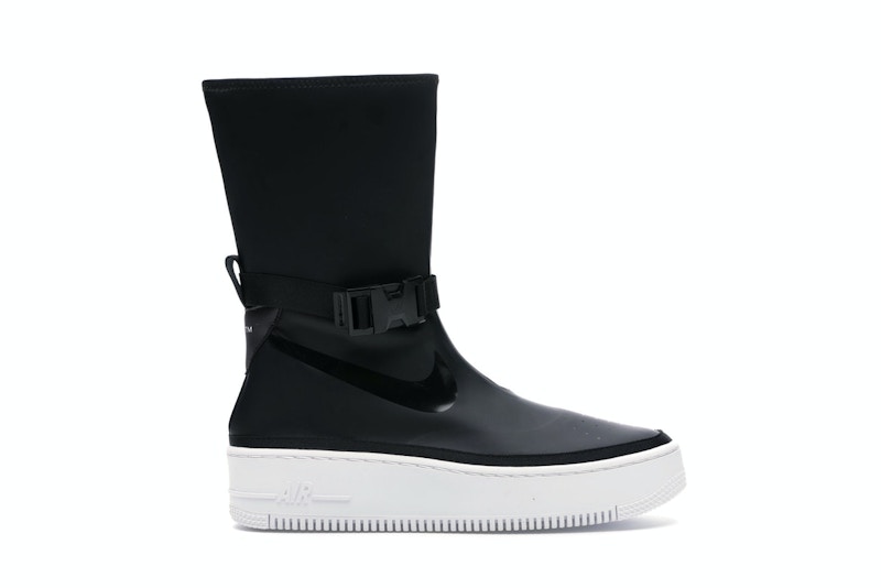 Nike air force 1 sage platform white top