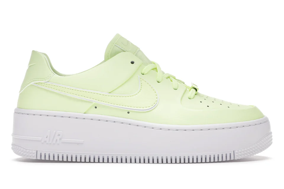 Nike Air Force 1 Sage Low Barely Volt (Women's) 0