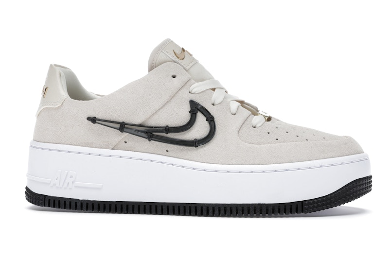 Nike Air Force 1 Sage Low LX Light Cream Black (Women's)