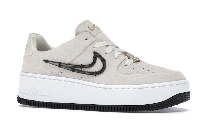 Nike Air Force 1 Sage Low LX Light Cream Black (Women's)