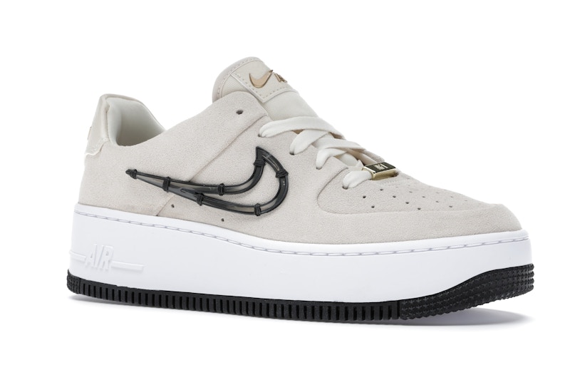 Nike Air Force 1 Sage Low LX Light Cream Black (Women's)