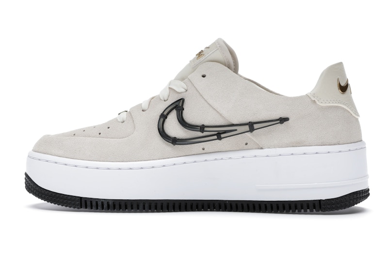 Nike Air Force 1 Sage Low LX Light Cream Black (Women's)