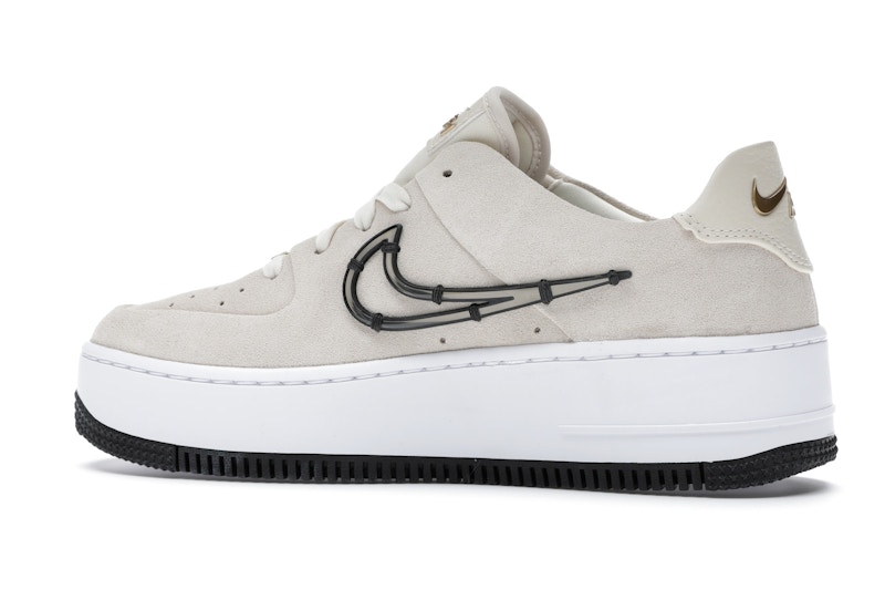 Nike Air Force 1 Sage Low LX Light Cream Black (Women's)