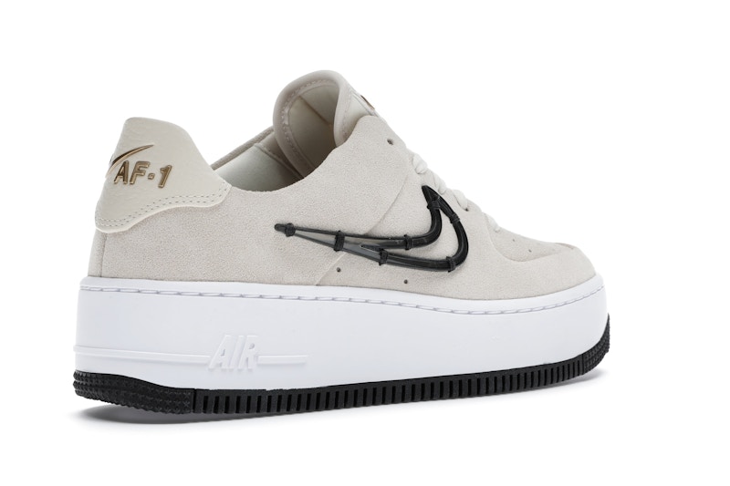 Nike Air Force 1 Sage Low LX Light Cream Black (Women's)