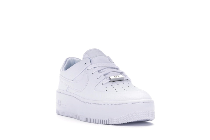 Nike Air Force 1 Sage Low Triple White (Women's)
