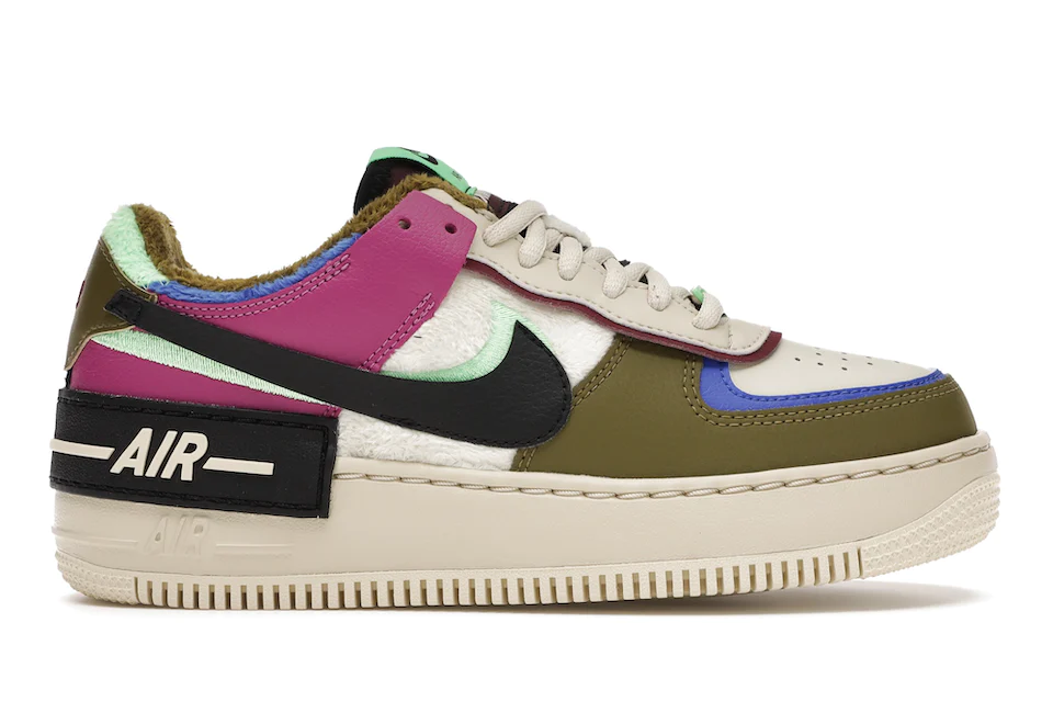 Nike Air Force 1 Low Shadow Cactus Flower Olive Flak (Women's) 0