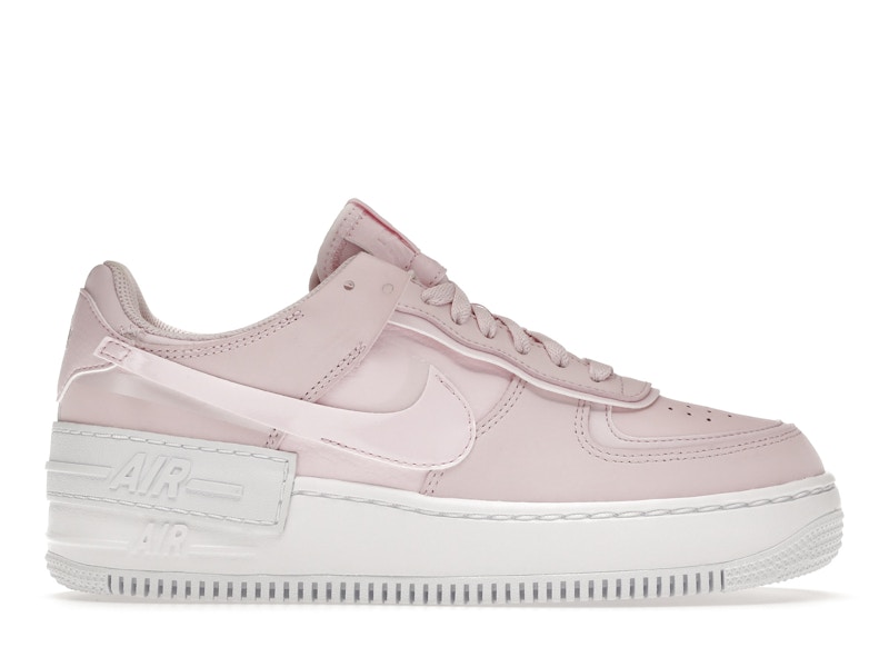 Nike air force 1 shadow white and pink sneakers discount