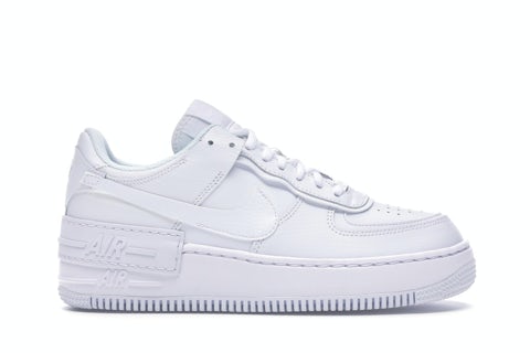 Nike Air Force Low Shadow Triple White (Women's) CI0919-100 US