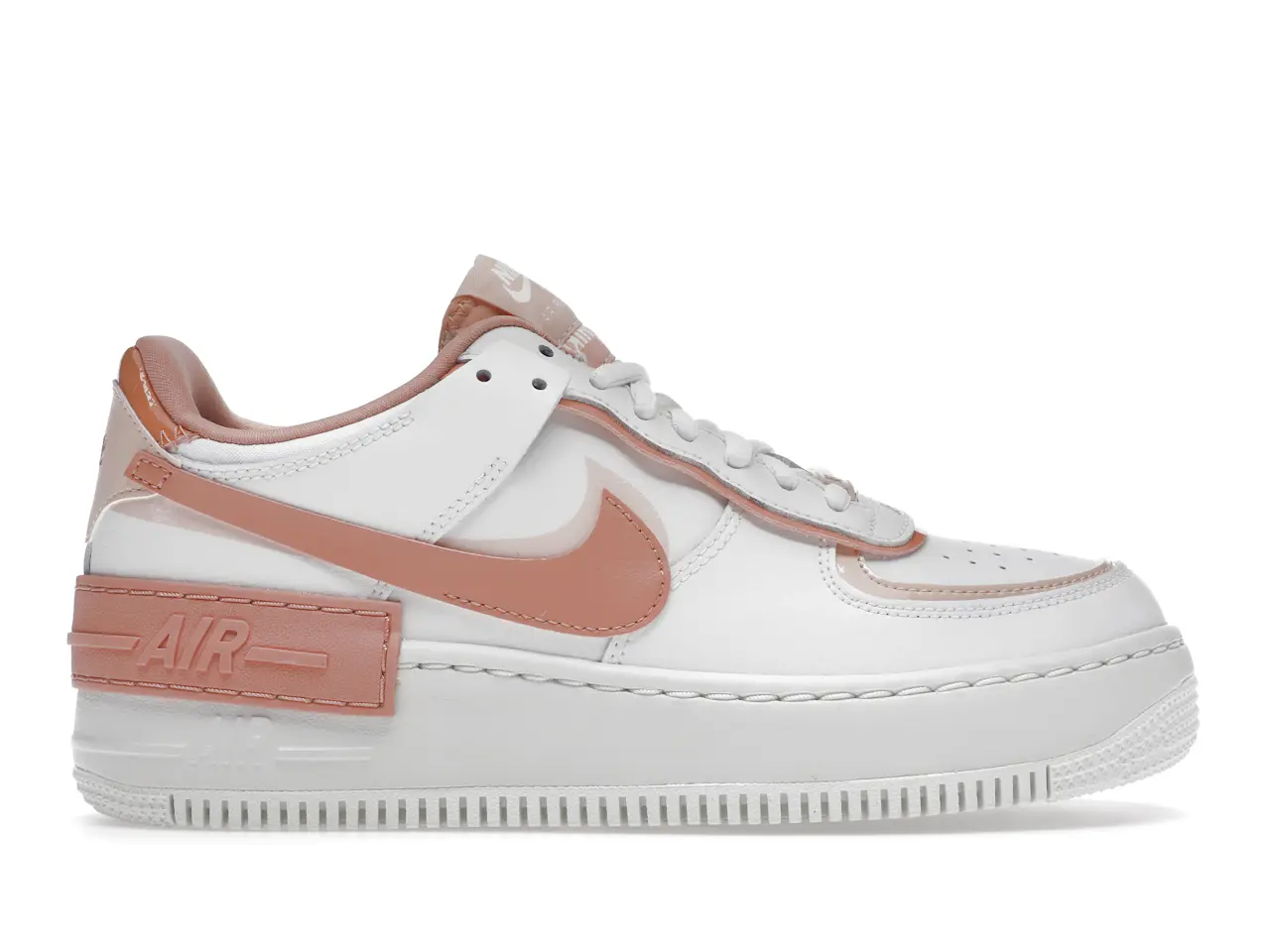 Nike Air Force 1 Low Shadow White Coral Pink (Women's) - CJ1641-101 - US