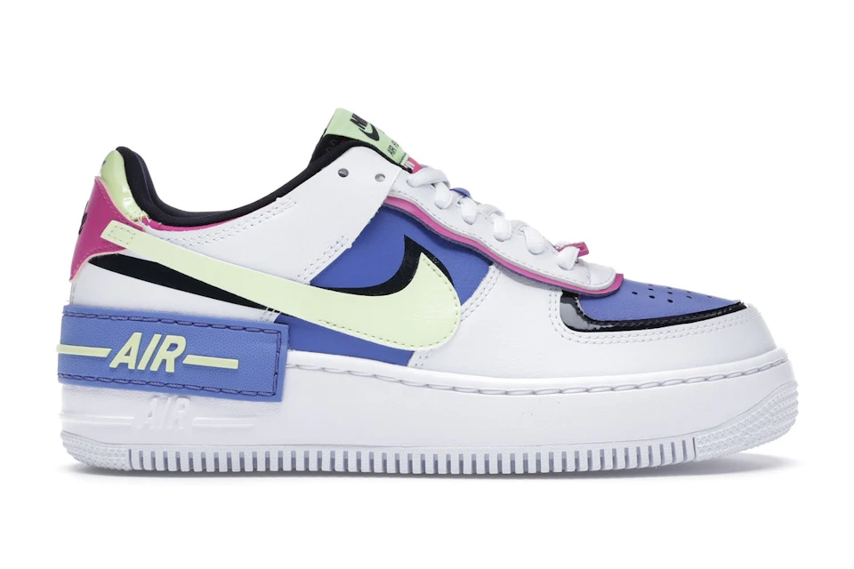 Nike Air Force 1 Shadow White Sapphire Barely Volt (W) 0