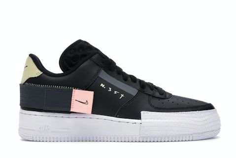 Nike Air Force Tipo Negro Hombre CI0054-001 MX - Main Image