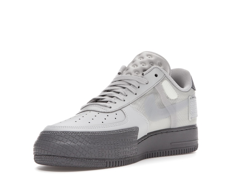 nike air force 1 type 2 grey fog cool grey