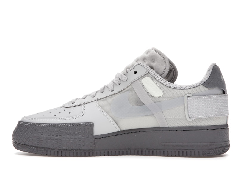 nike air force 1 type 2 grey fog cool grey