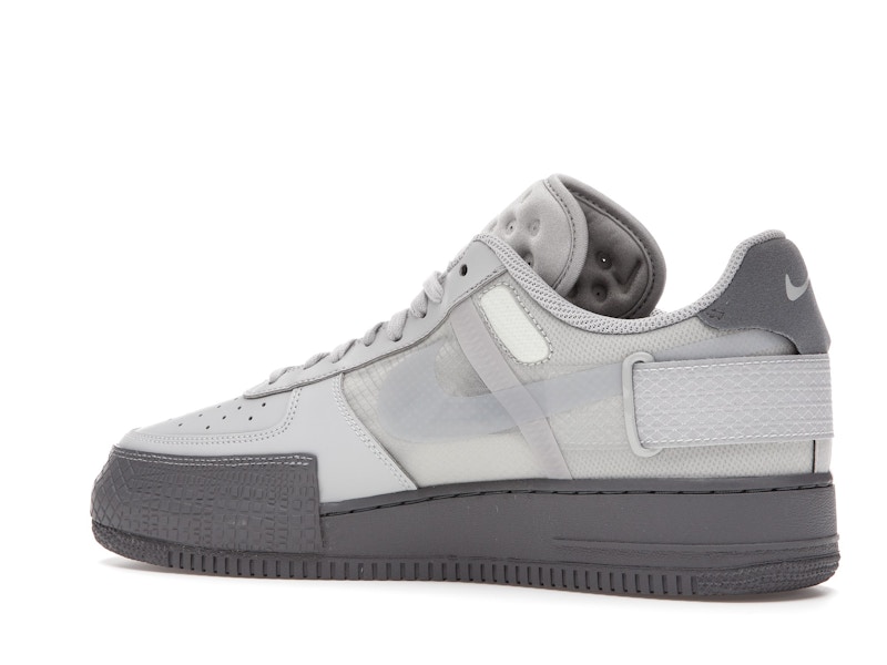 air force type 1 grey fog