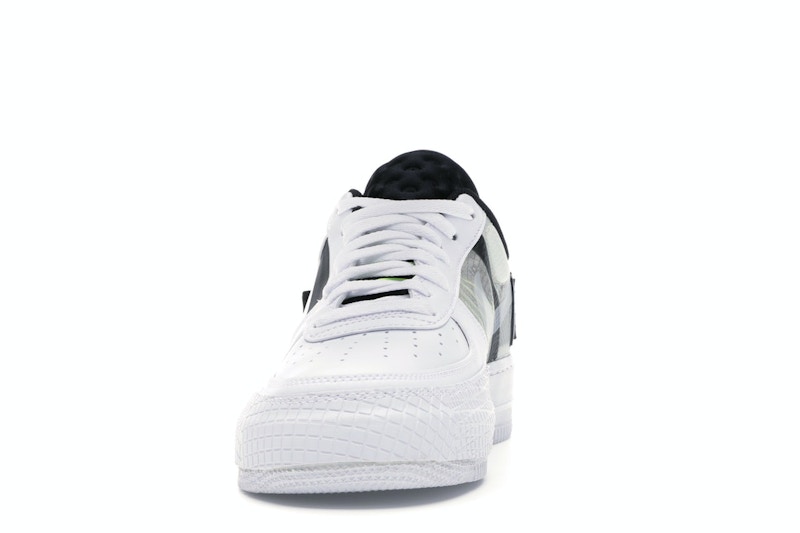 Nike Air Force 1 Type White Black Volt At7859 101