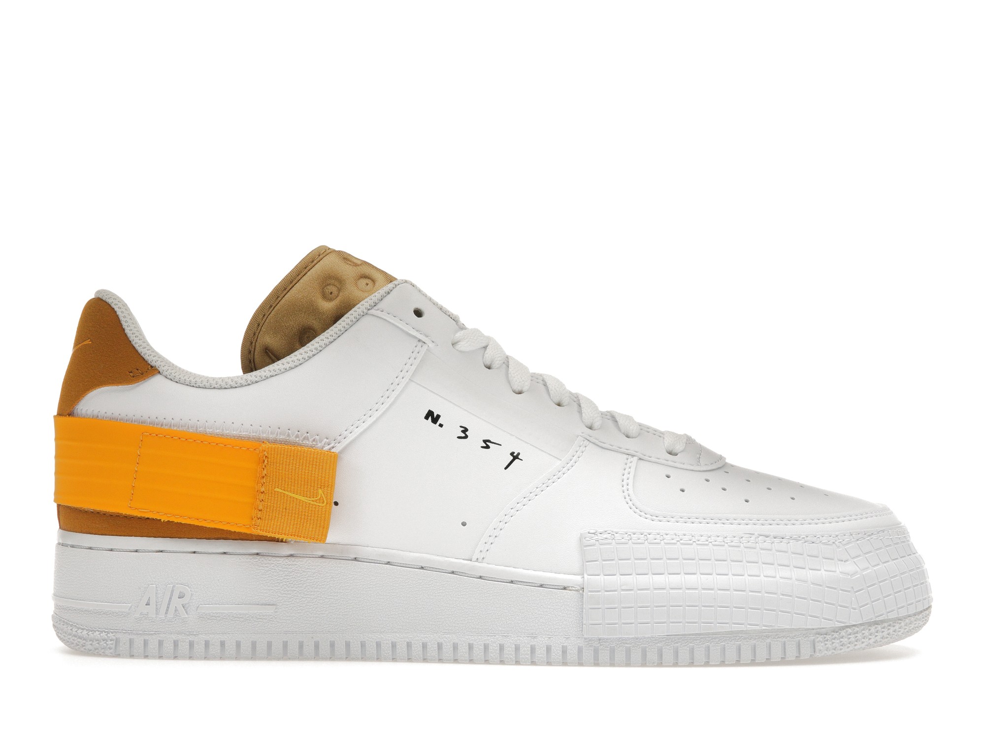 Nike Air Force 1 Type White Gold Men s AT7859 100 US