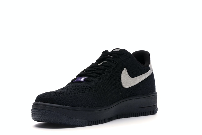 nike air force 1 ultra flyknit black metallic