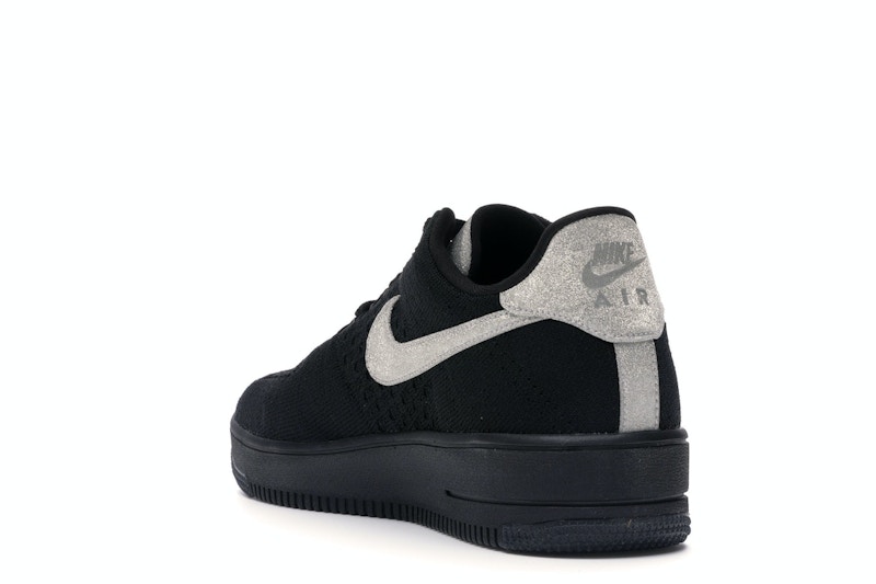 nike air force 1 ultra flyknit black metallic