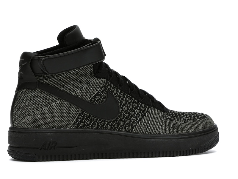 Nike air force 1 flyknit green clearance
