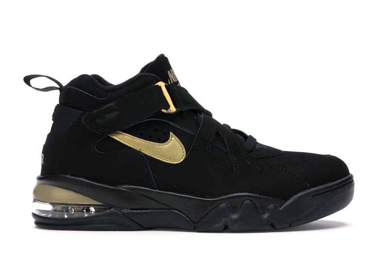Nike air force max cb black and gold clearance