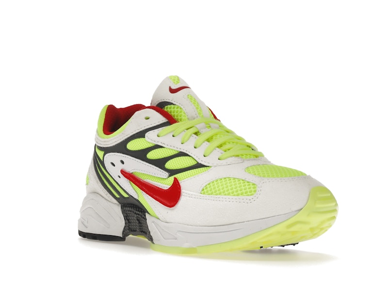 Nike Air Ghost Racer White Atom Red Neon Yellow