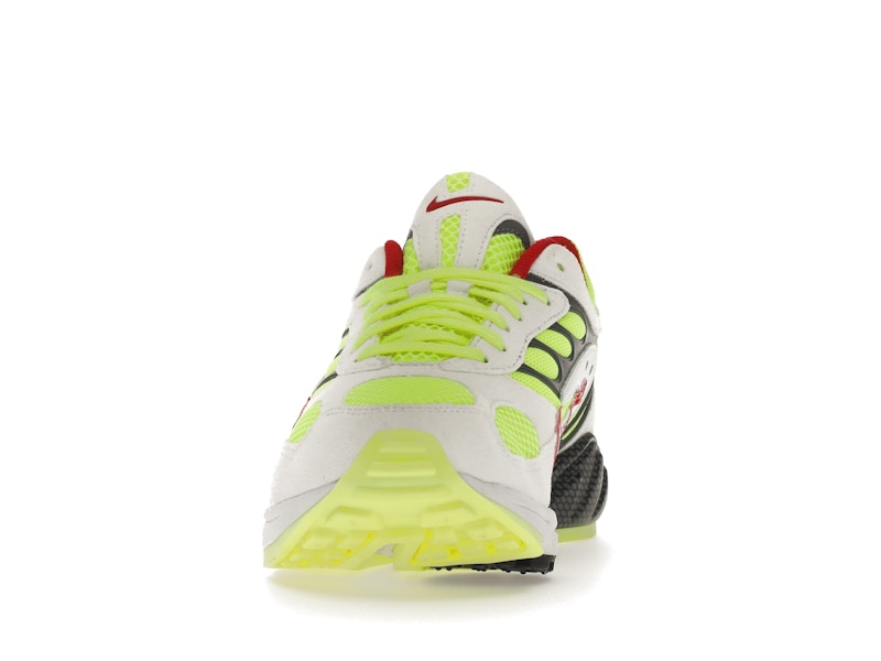 Nike Air Ghost Racer White Atom Red Neon Yellow