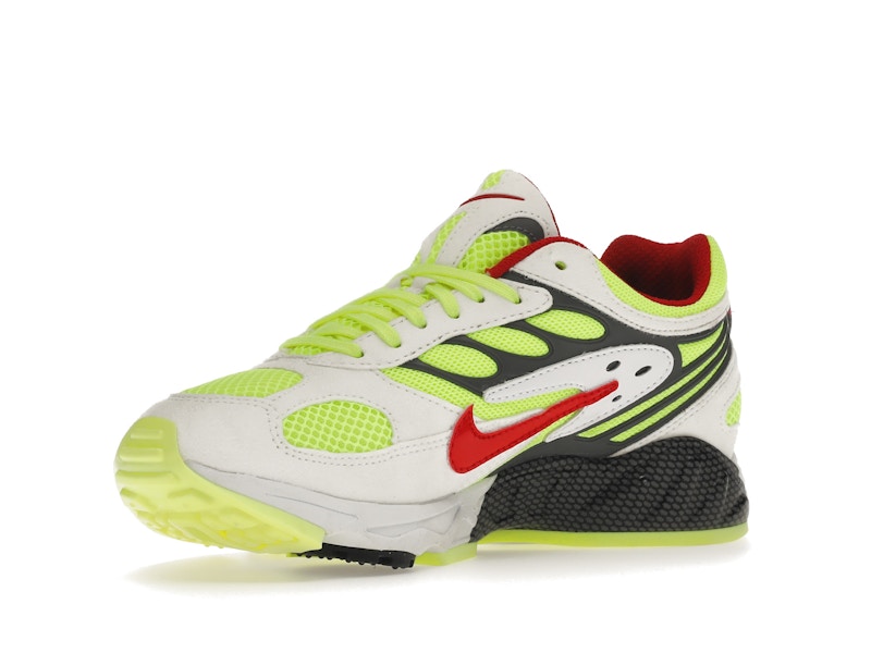 Nike Air Ghost Racer White Atom Red Neon Yellow