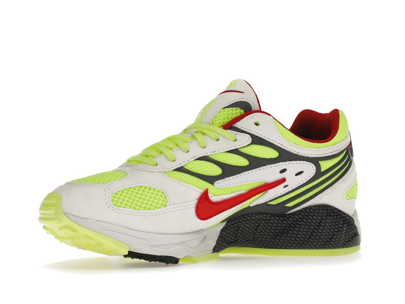 Nike Air Ghost Racer White Atom Red Neon Yellow