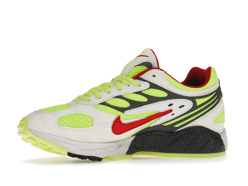 Nike Air Ghost Racer White Atom Red Neon Yellow